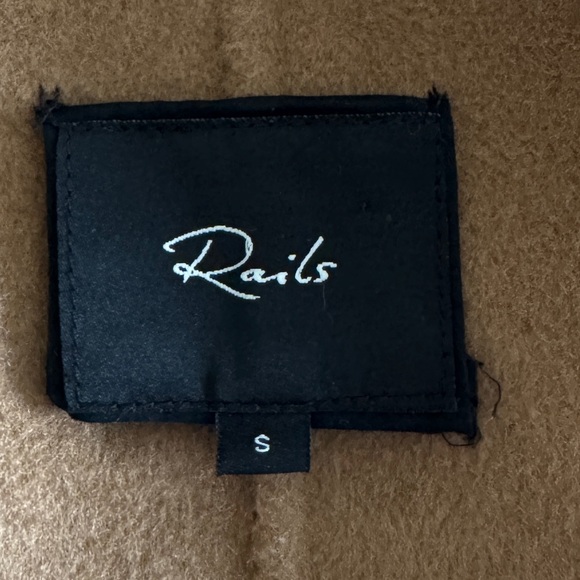 Rails Everest Camel Wool Blend Coat Size Small - Picture 7 of 12